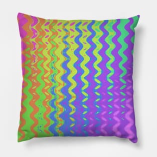 Rainbow Wiggle Worm Pillow