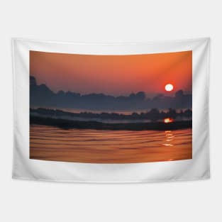 Egypt. Another Sunset on the Nile. Tapestry