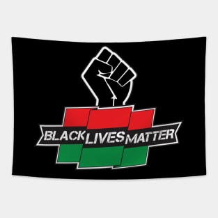 Black Lives Matter Flag/Fist Tapestry