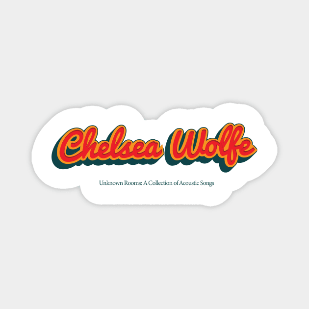 Chelsea Wolfe Magnet by PowelCastStudio