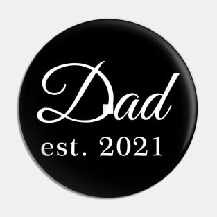 Dad Est 2021 Pin