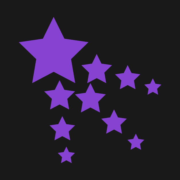 Purple Stars by Celtic Morrigan