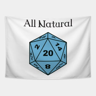 All Natural dice Tapestry