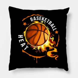 Graphic Basketball Name Heat Classic Styles Pillow