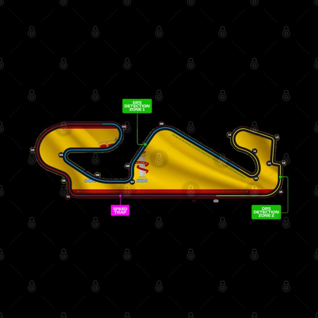 Circuit de Barcelona-Catalunya F1 track by Pliax Lab