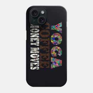 Yoga, Coffee, Money moves Phone Case