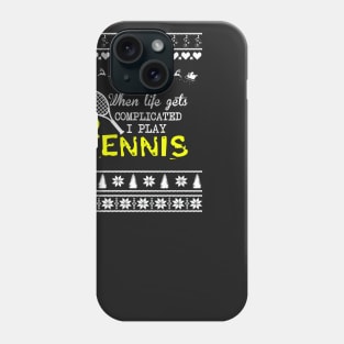 Merry Christmas Tennis Phone Case