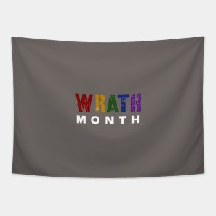 Wrath Not Pride Lgbt Tapestry