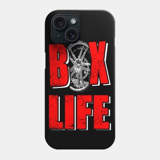 Box Life Red Phone Case