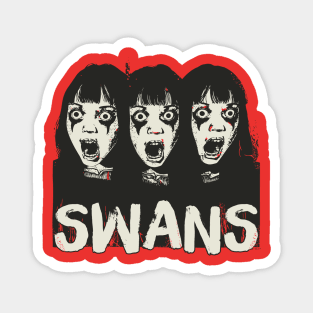 Swans ∆ Original Punkstyle Fan Design Magnet