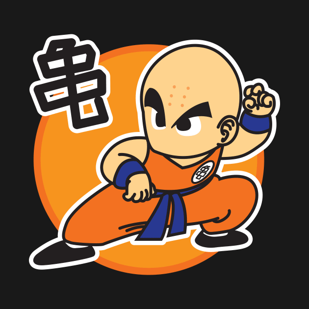 Krillin Dragon Ball T-shirt by amratee