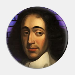 Baruch Spinoza Portrait | Baruch Spinoza Artwork Pin