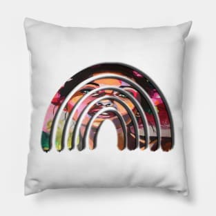 rainbow abstrac Pillow