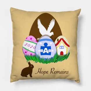 Easter Eggs-Hope Remains Pillow