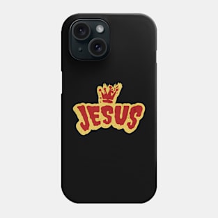 Jesus is King Phone Case