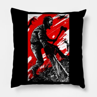 The Evil Dead Ash Attacks Pillow
