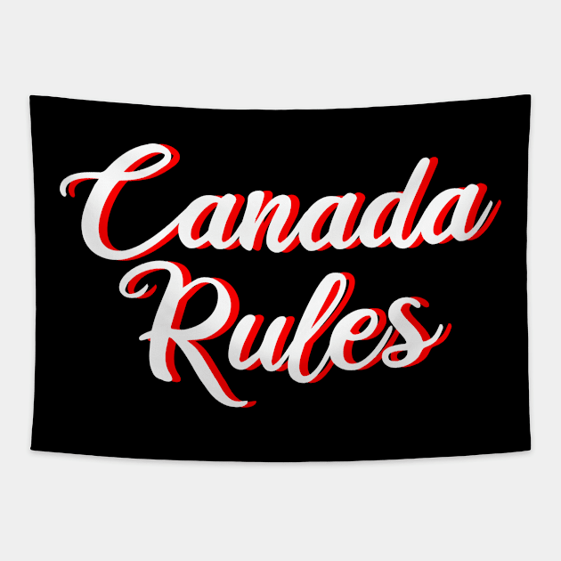 Canada Rules Tapestry by FromBerlinGift