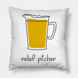 Relief Pitcher Pillow