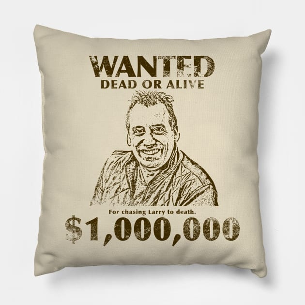 Impractical Jokers - Joe Gatto Wanted Pillow by LuisP96