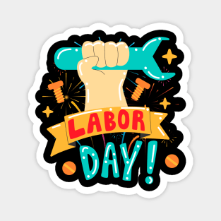 Labor Day Magnet