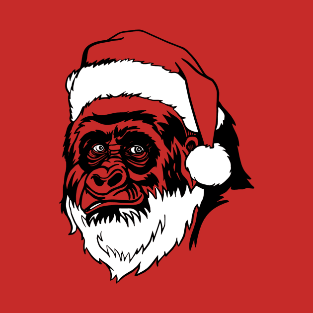 Harambe Santa by uncleodon