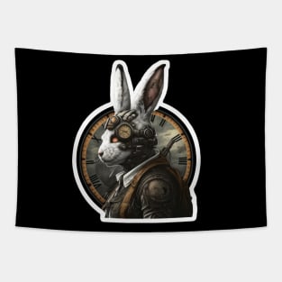 White Rabbit / SteamPunk Tapestry