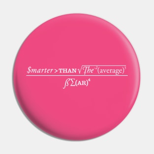 Smarter Than the Average Bear Pin