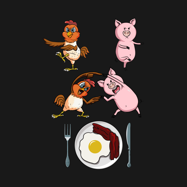 Bacon & Eggs Fusion by creavirtua