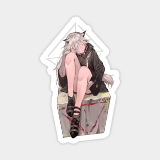 Lappland Sleeping - Arknights Magnet