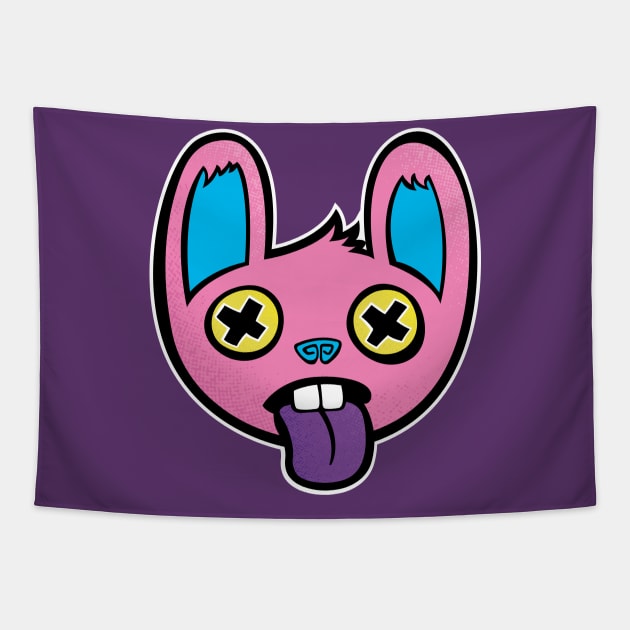 Dead Bunny Tapestry by monkeysoup