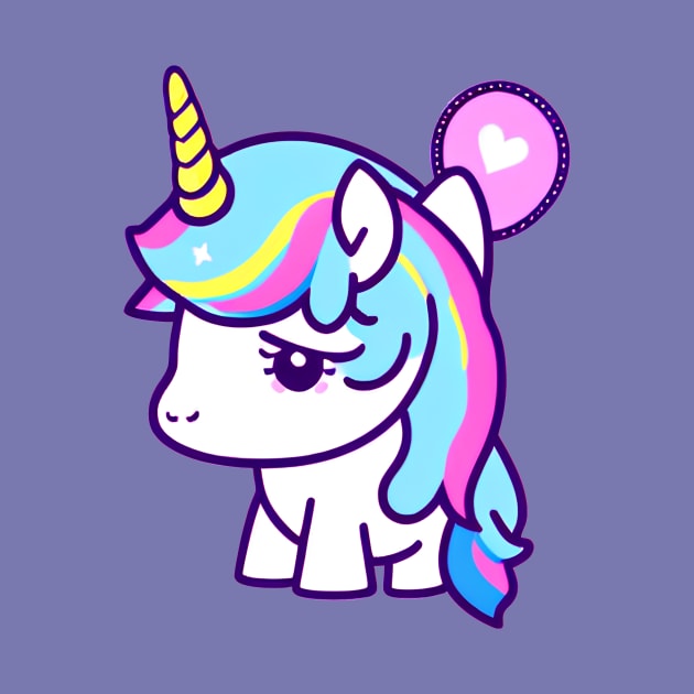 A CUTE KAWAI Unicorn by mmamma030