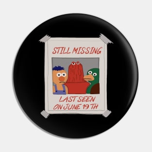 STILL MISSING Pin