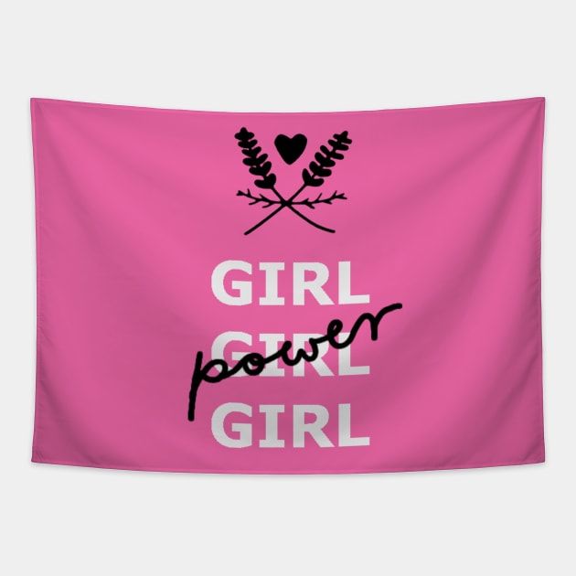 Girl Power Tapestry by tomsacrylicart