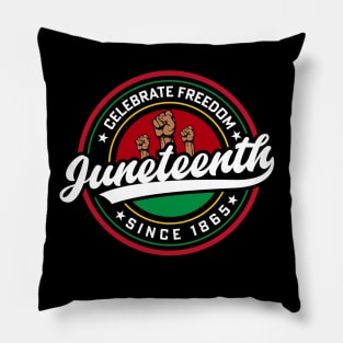 juneteenth celebrate freedom Pillow