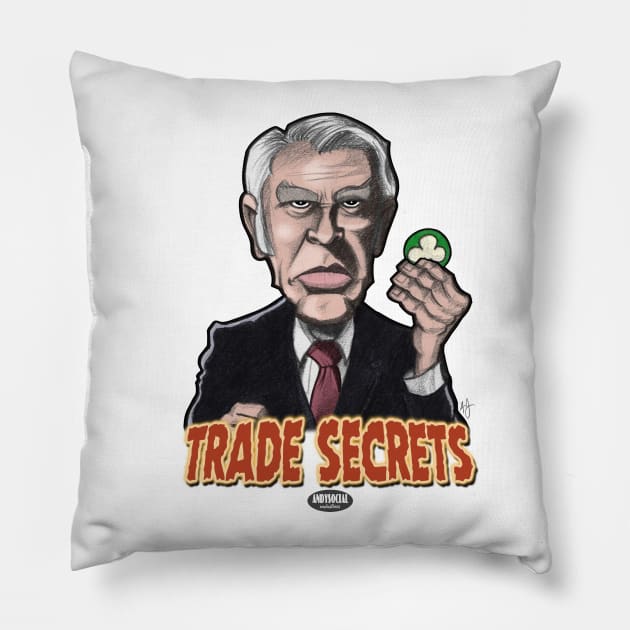 Conal Cochran Pillow by AndysocialIndustries