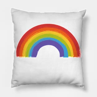 LGBT rainbow. Symbol lgbt culture. Colour icon LGBT flag. Pillow