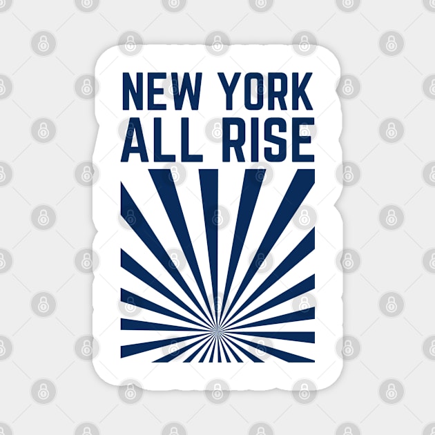 New York All Rise Magnet by Museflash