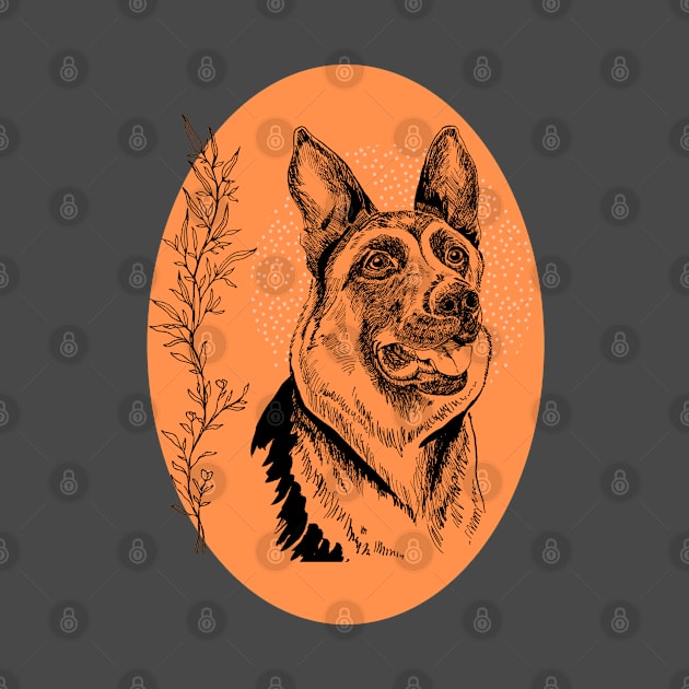 German Shepherd by ApolloOfTheStars