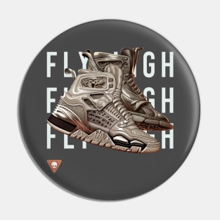 Sneakerhead Sneakers Sneaker Addict urbanwear Fly High Pin