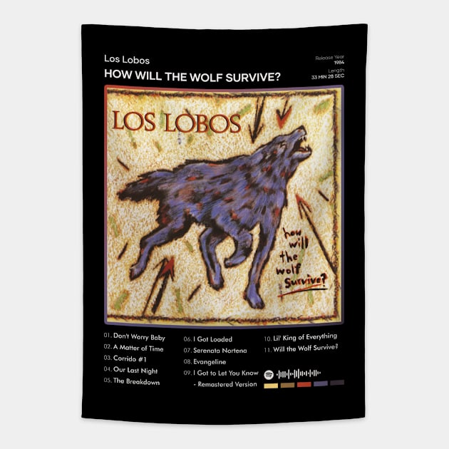 Los Lobos - How Will the Wolf Survive? Tracklist Album Tapestry by 80sRetro