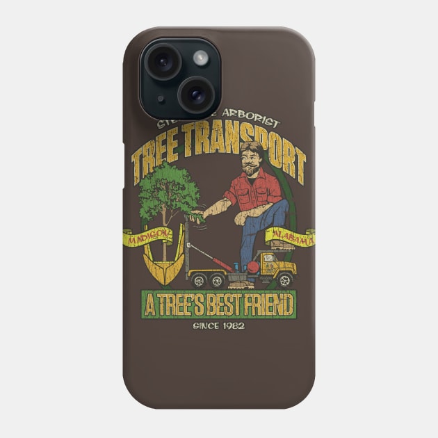 Steve The Arborist Tree Transport 1982 Phone Case by JCD666