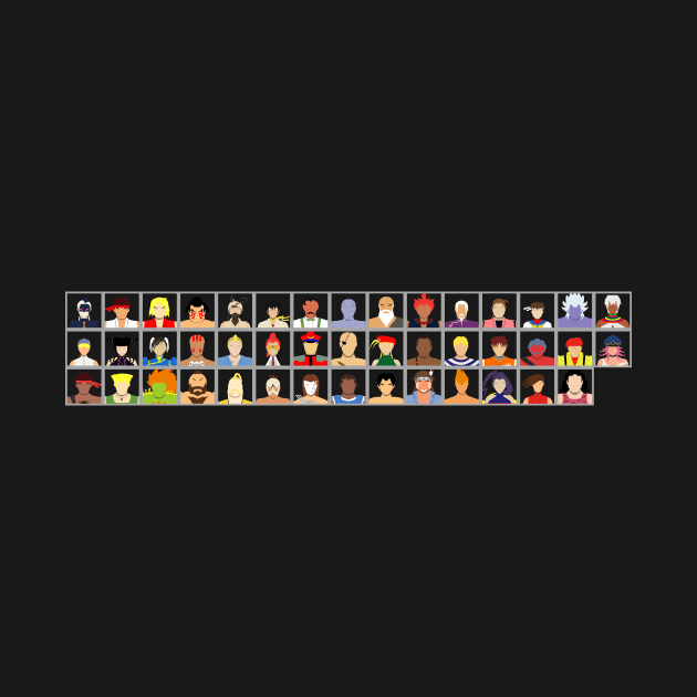 Select Your Character - Ultra Street Fighter 4 by MagicFlounder