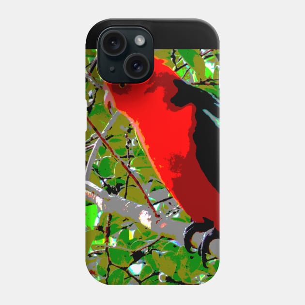 Bright King Parrot! Phone Case by Mickangelhere1