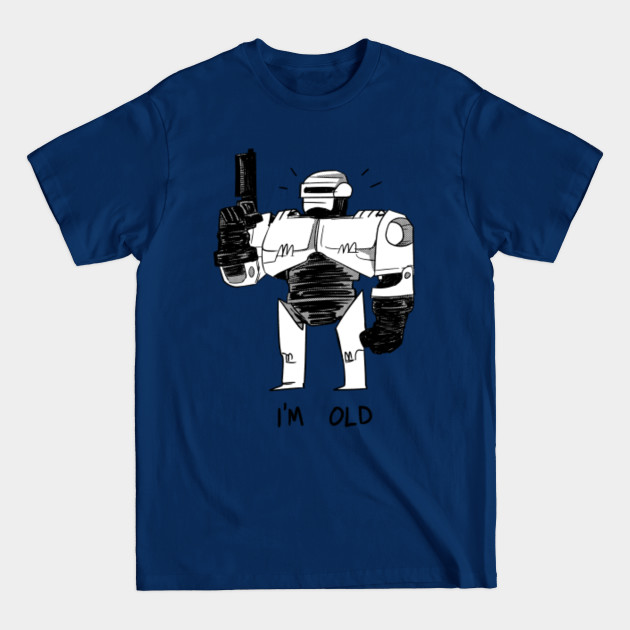 Disover 80s old timer - Robocop - T-Shirt