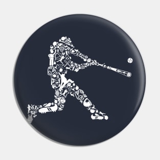 Baseball Player Pin