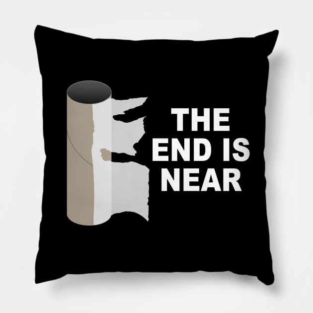 The End Is Near Pillow by BennyBruise