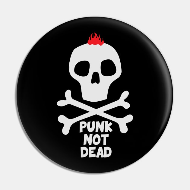 Punk Is Not Dead Pin