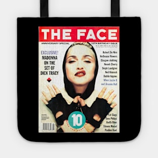 THE FACE 10th Anniversary Madonna cover 1990 Tote