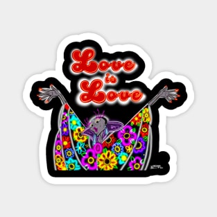 LOVE IS LOVE YZMA Magnet