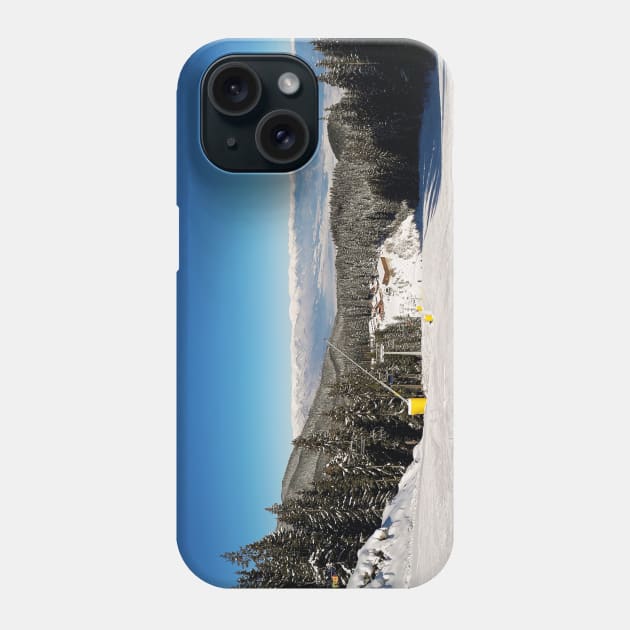 Bansko ski resort Phone Case by psychoshadow